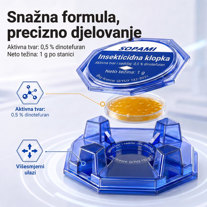 PKNEW® Pametna stanica s mamcem protiv žohara s lančanim učinkom 🛡️ – dopire i do skrivenih žarišta, pomaže eliminirati cijelu koloniju i štiti kućanstvo do 2 godine 💎