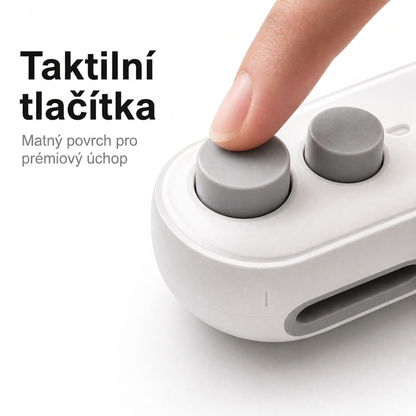 Vitalisys® Prijenosni punjivi aparat za zatvaranje vrećica – 2-u-1 USB-C mini rezač i brtvilo ✨