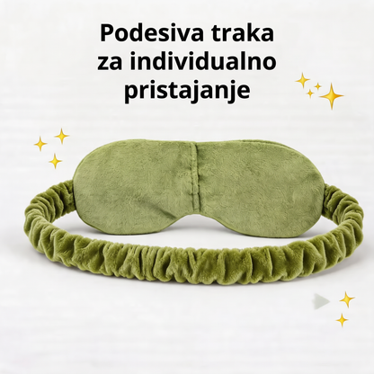 🔥 Zadnji dan – 49% popusta 🎁 2026 3D maska za spavanje u obliku žabe 🐸 Mekana i udobna