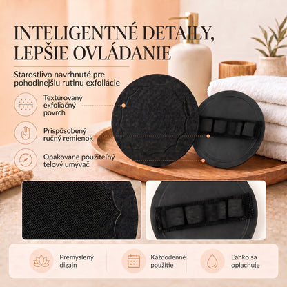 🔥🔥🚿 Hĺbkovo čistiace exfoliačné telové žinky – Jemný odstraňovač odumretej kože & SPA kúpeľňová špongia 💎