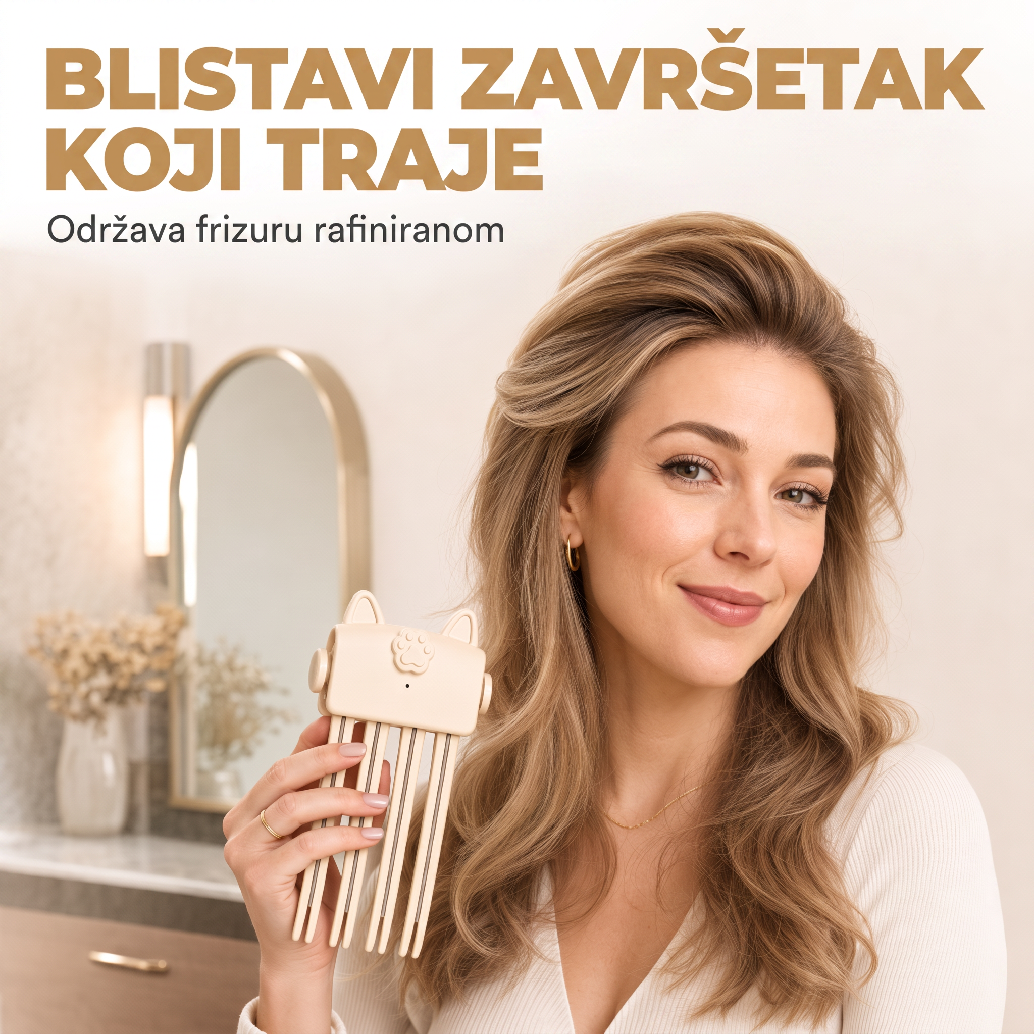 🎉 Više od 48 tisuća prodanih 💇 Bežična grijana kopča za volumen korijena, prijenosni alat za oblikovanje kose u pokretu za tanku i beživotnu kosu
