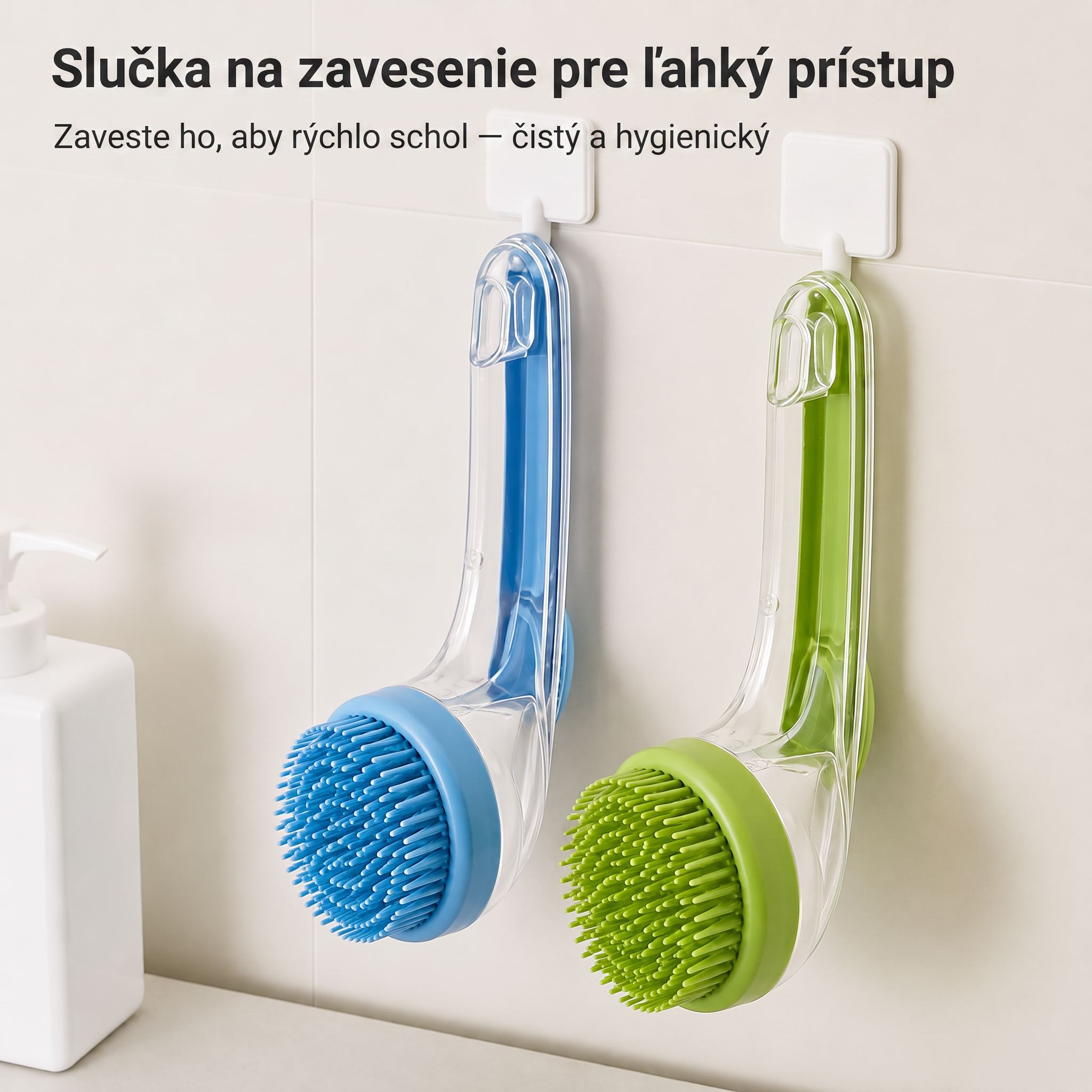 PKNEW® 🐕 Kúpacia kefa 2v1 s dávkovačom šampónu – Mäkká silikónová kefa na starostlivosť o srsť psov a mačiek 💎