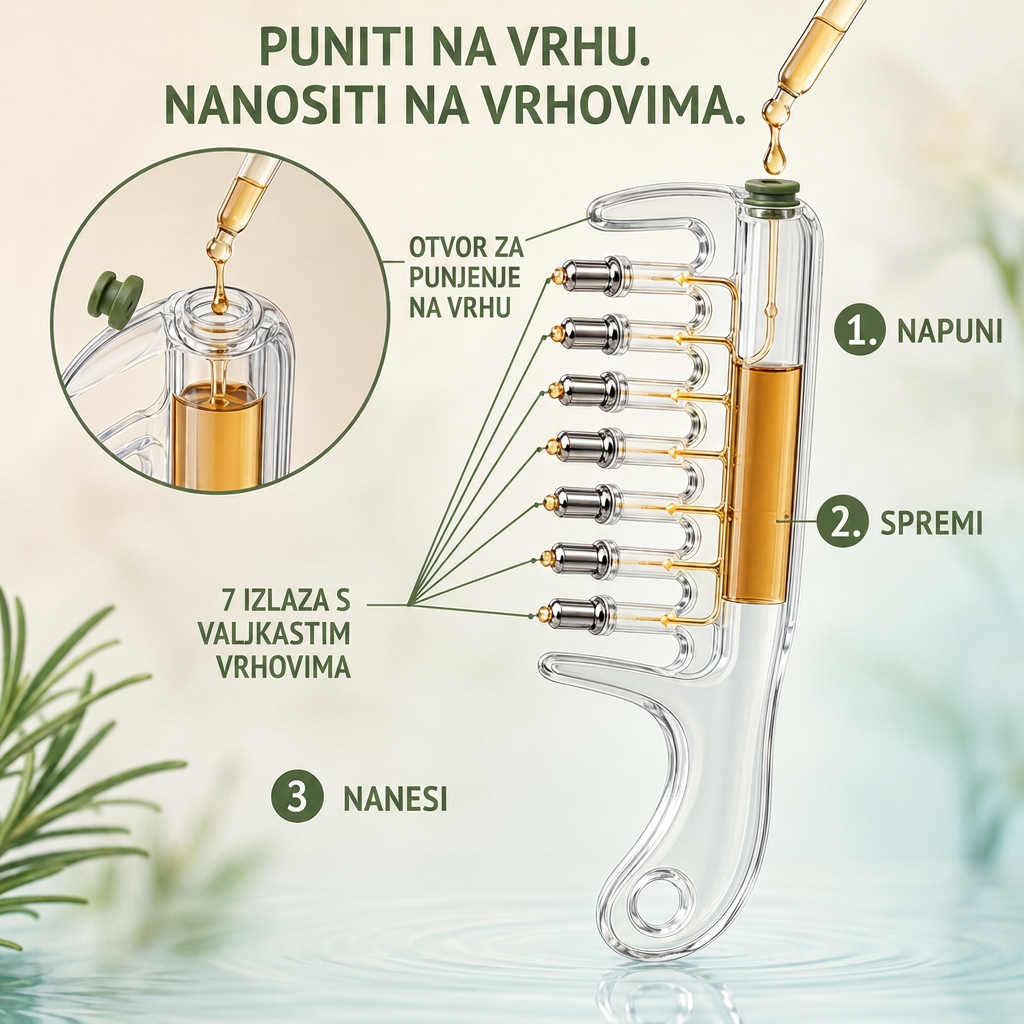 🌈🌈Vitalisys® AirLift Duo – Precizan češalj za volumen korijena i lagani serum za kosu 👸🌟