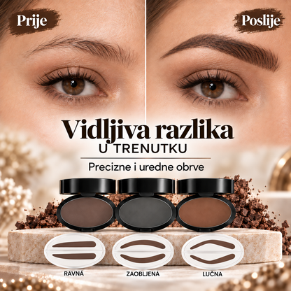 🔥🔥 2026 HIT AKCIJA 💞🖊️ Pečat za obrve s puderom i četkicom – samo pritisnite i savršene obrve u nekoliko sekundi. Vodootporno, postojano do 24 sata 💄🌸