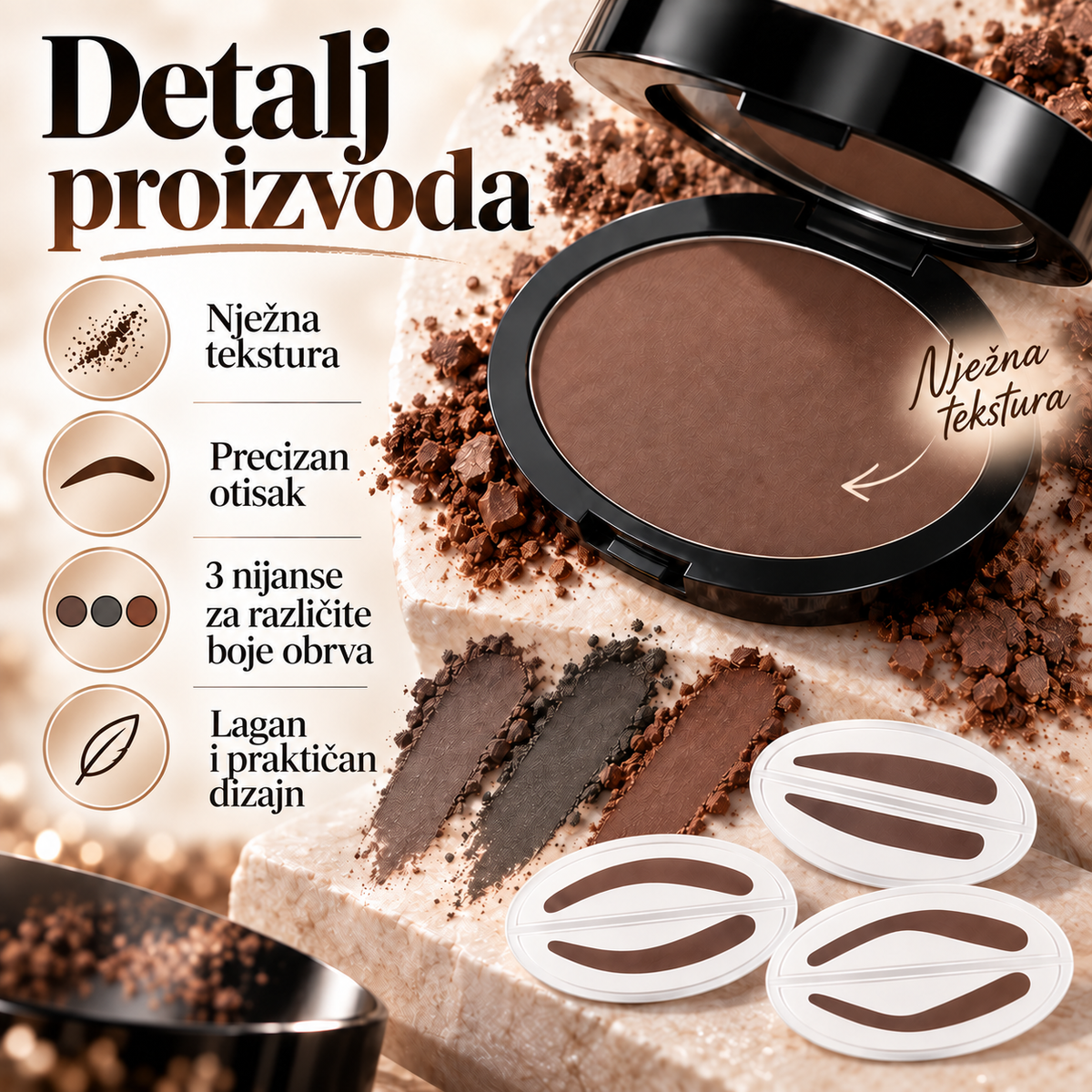 🔥🔥 2026 HIT AKCIJA 💞🖊️ Pečat za obrve s puderom i četkicom – samo pritisnite i savršene obrve u nekoliko sekundi. Vodootporno, postojano do 24 sata 💄🌸