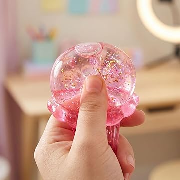 Newyuo Squish - Soft Gel Filled Sensory Squeeze Toy, Stretchy Elastic Squishy Stress Relief Ball, Calming Anxiety Reducing Hand Fidget