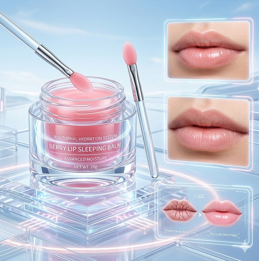 Intensive Berry Lip Repair Mask – Overnight Vitamin C Infusion for Deep Hydration & Fine Line Reduction