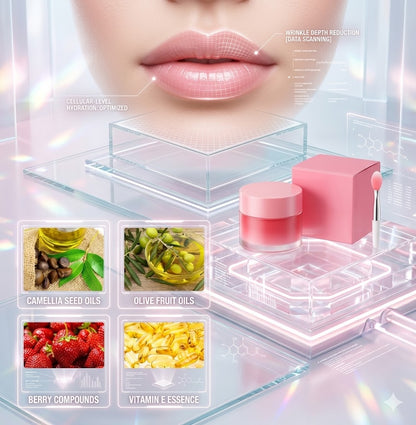 Intensive Berry Lip Repair Mask – Overnight Vitamin C Infusion for Deep Hydration & Fine Line Reduction