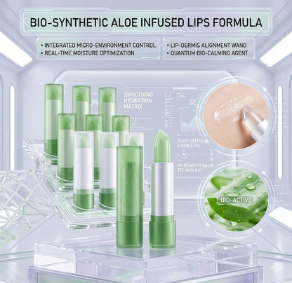 Magic Color Changing Aloe Vera Lip Balm - 12Pcs Moisturizing Long Lasting Tinted Lipstick Set for Hydrated & Nourished Lips
