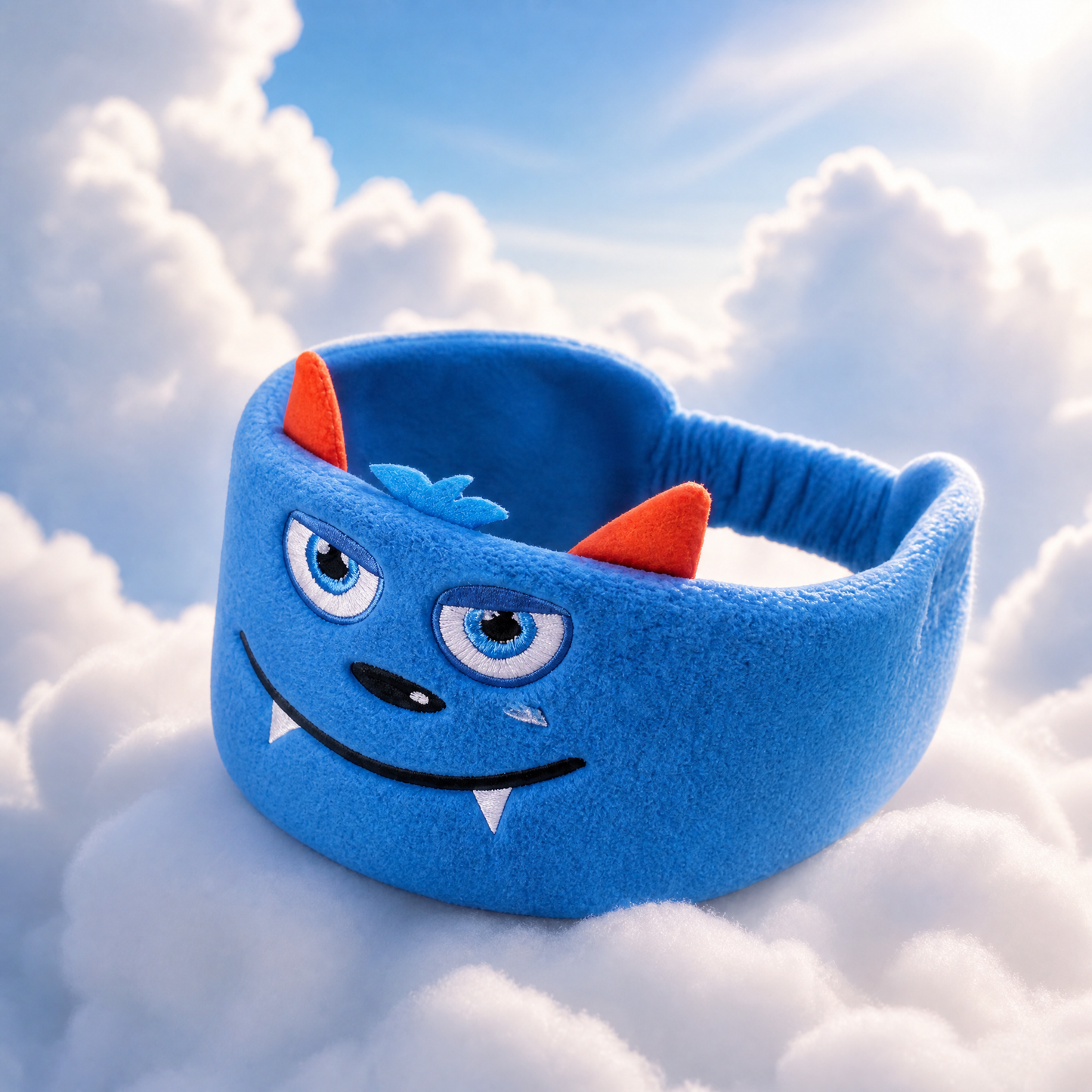 𝑩𝑳𝑼𝑬𝙎𝙃𝑶𝑻® 🧑‍👩‍🧒 Soft Bluetooth Sleep Headband For Kids, Toddlers & Adults Long Flights. Quiet Kids. Stress-Free Travel.