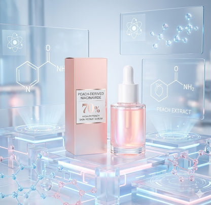 Niacinamide Radiance Face Serum: Advanced Dark Spot Corrector, Pore Minimizer & Anti-Aging Firming Formula (30g)