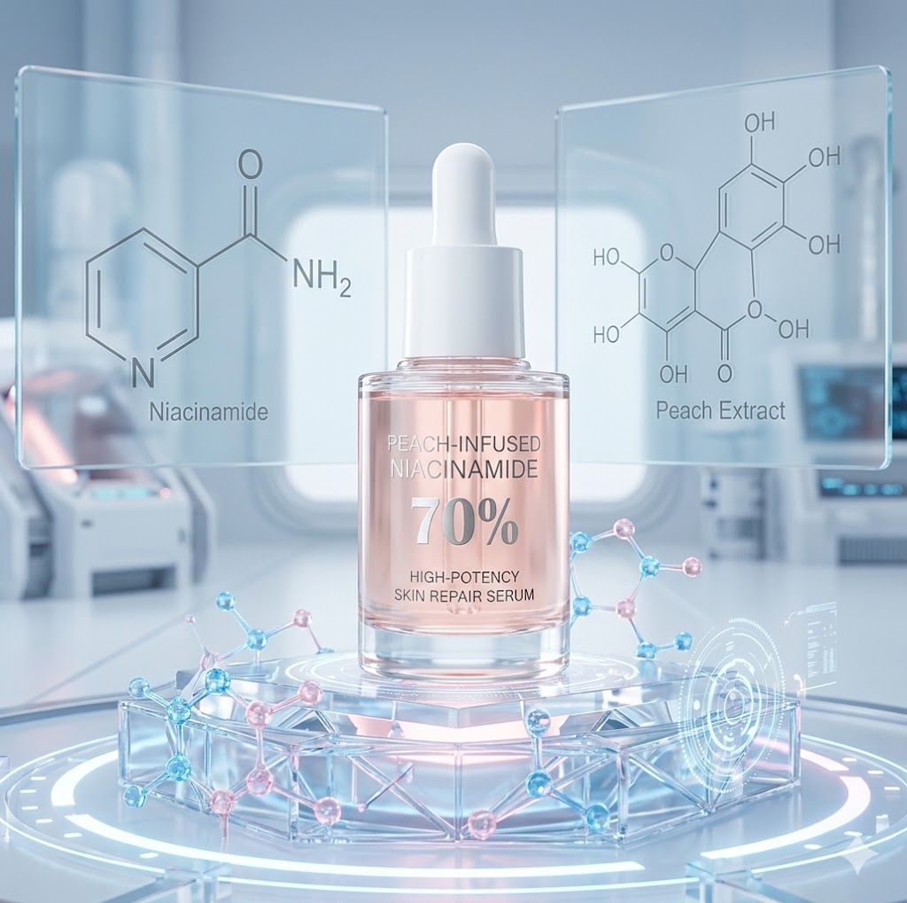 Niacinamide Radiance Face Serum: Advanced Dark Spot Corrector, Pore Minimizer & Anti-Aging Firming Formula (30g)